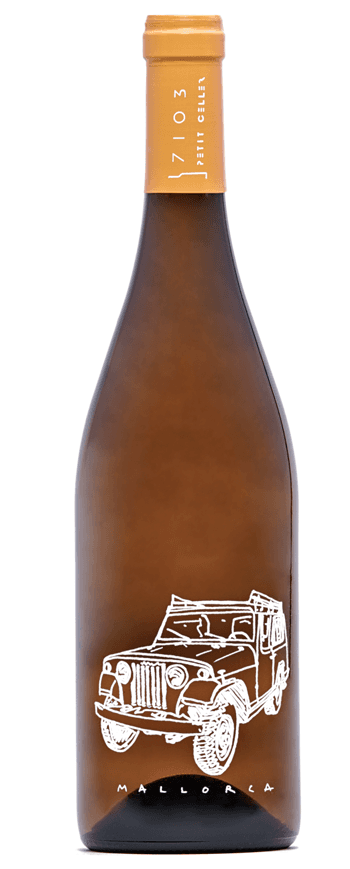 Imagen de botella de vino blanco Blanc Giró bodega 7103 Petit celler 