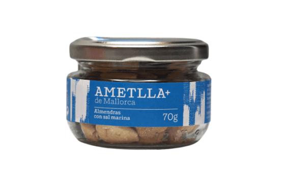 bote de almendra con sal de 70 gramos