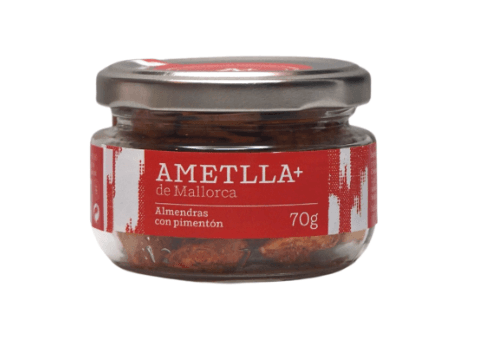 Almendras con pimentón de 70 gramos