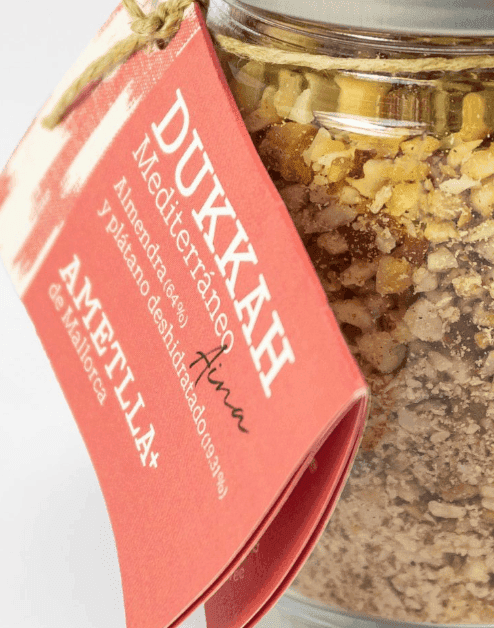Bild des Dukkah-Gewürzetiketts