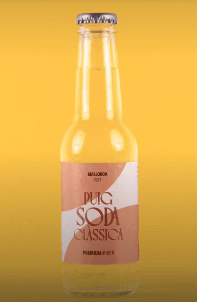 Agua con gas de bebidas Puig