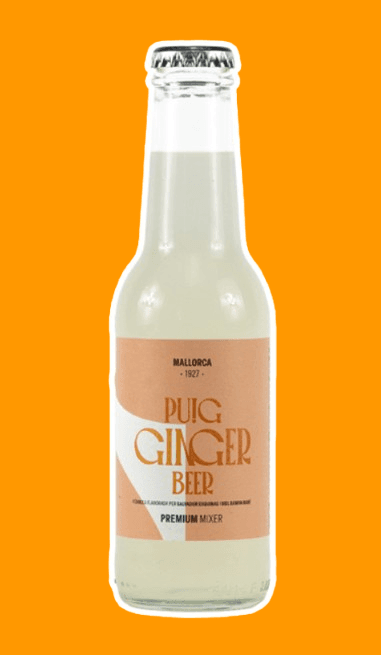 Botella de 20cl de ginger beer