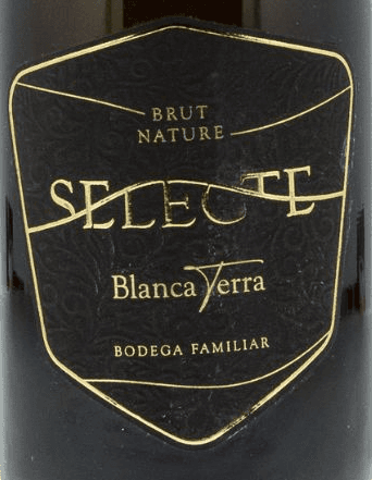 Etiqueta d'escumós Brut Nature Selecte