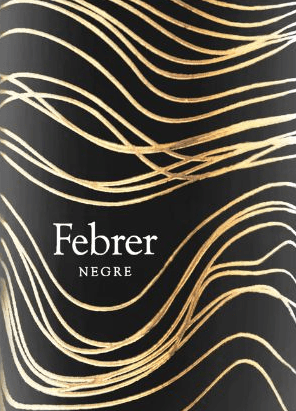 Etiqueta de Febrer vi negre