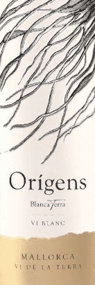 Imatge d'etiqueta de vi Orígens 
