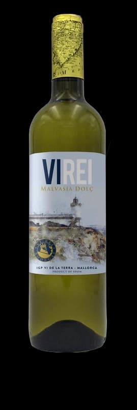 Botella de vino blanco Vi Rei Malvasía Dolç 