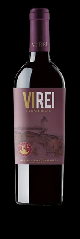 Imagen de botella de vino tinto VI REI SYRAH ROSE