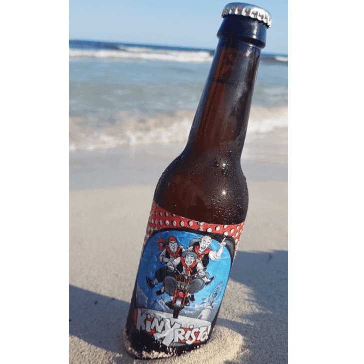 Bild von KinKristo Bier am Strand 