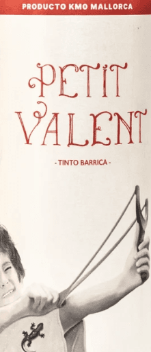 Red wine label image