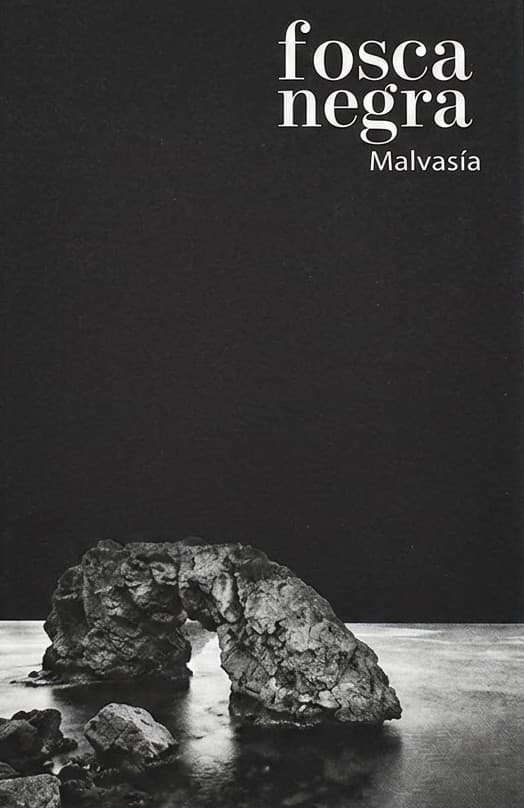 Imatge de l'etiqueta del vi fosca negra malvasia 