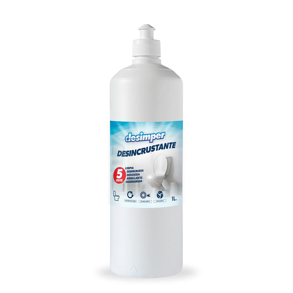 Producto formulado para la limpieza, desodorización, desincrustado y abrillantado de inodoros. Proporciona un agradable olor a limpio.