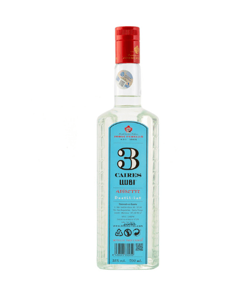 Bottle of anise Tres Caires