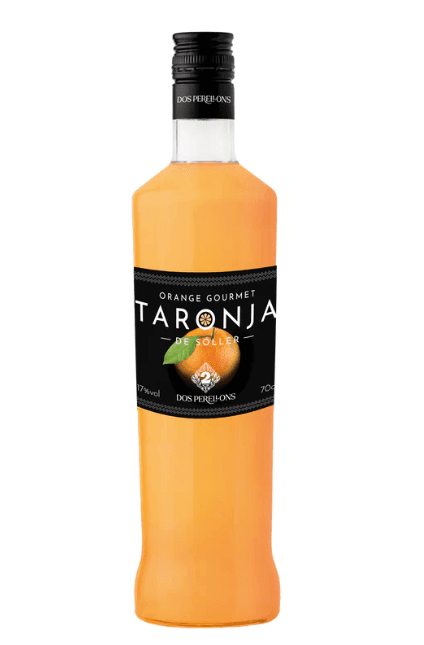 Botella de licor de taronges