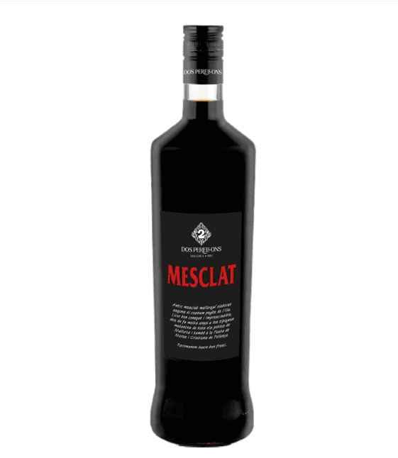 Bottle of Mesclat Liquor