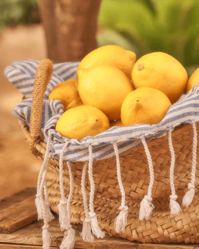 Basket of lemons