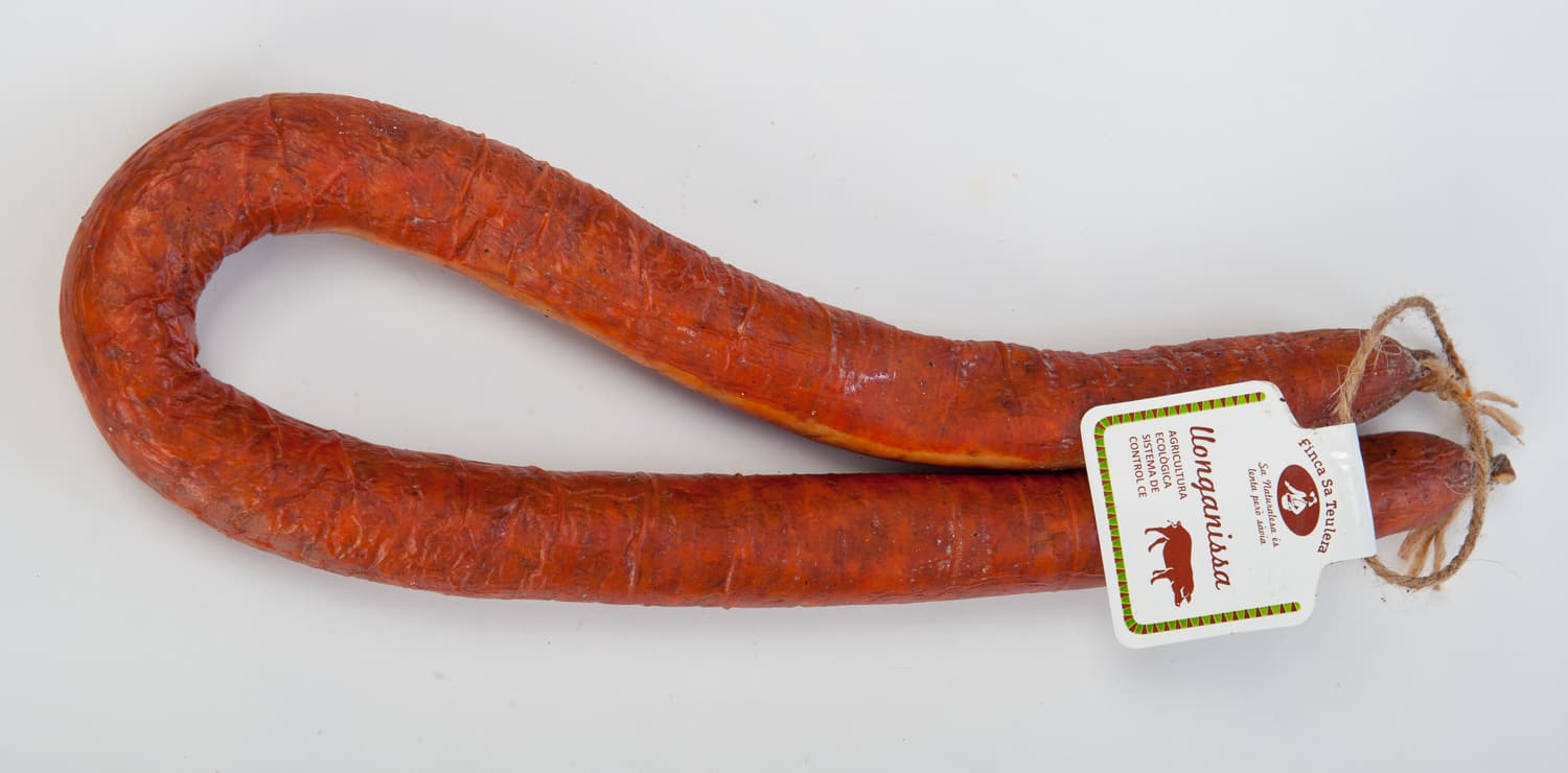 Longanitza ecològica artesanal dolça i picant.