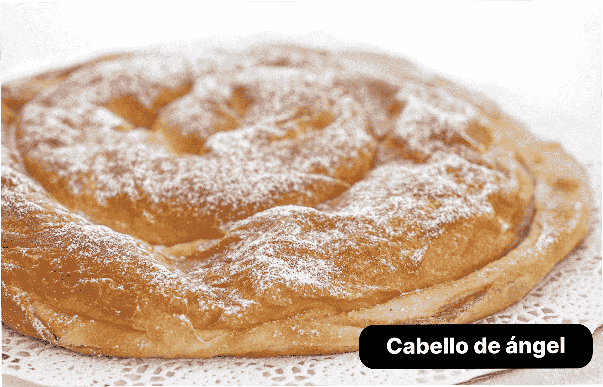 Ensaimada Cabello de ángel Pastelería Ángel 