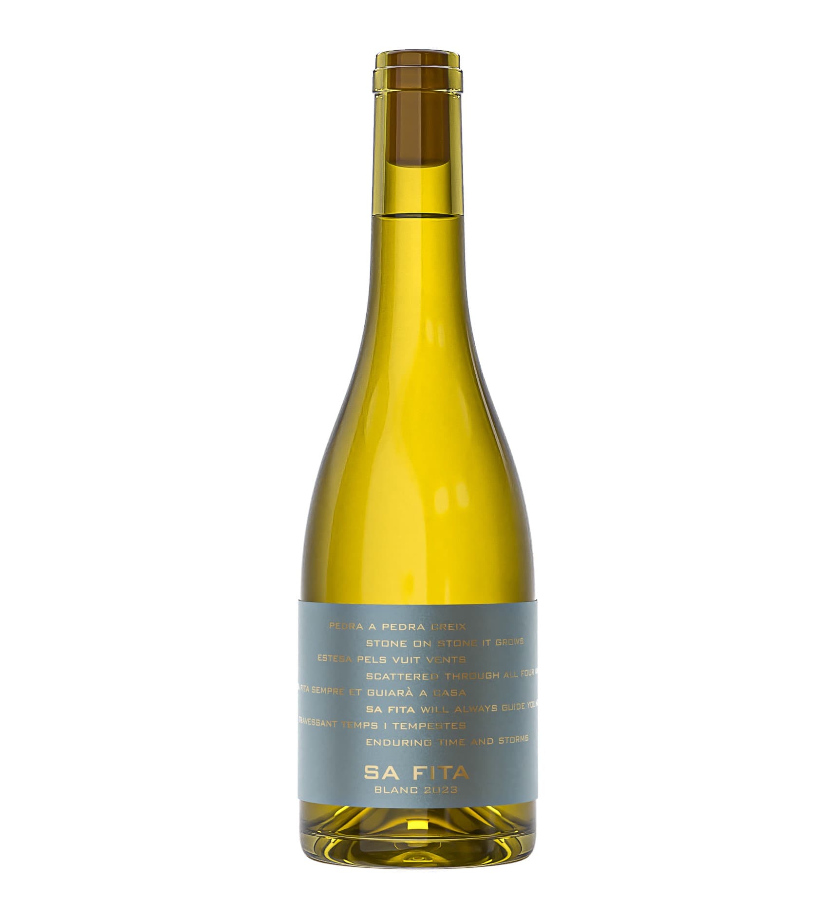 Vi blanc sec - Chardonnay, Viognier, Giro Ros - 13.5% vol - ecològic, vegà