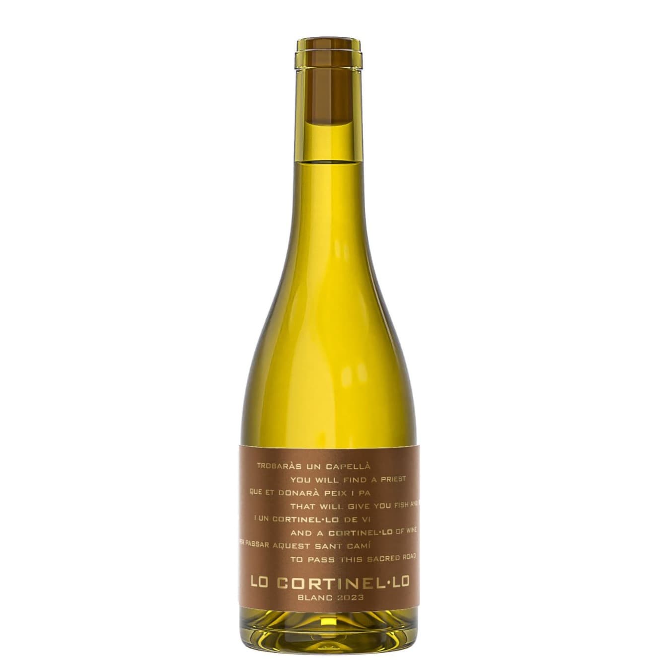 ES FANGAR VINS - 0,75L - Vi blanc sec - Chardonnay, Viognier - 12,5% vol - ecològic, vegà