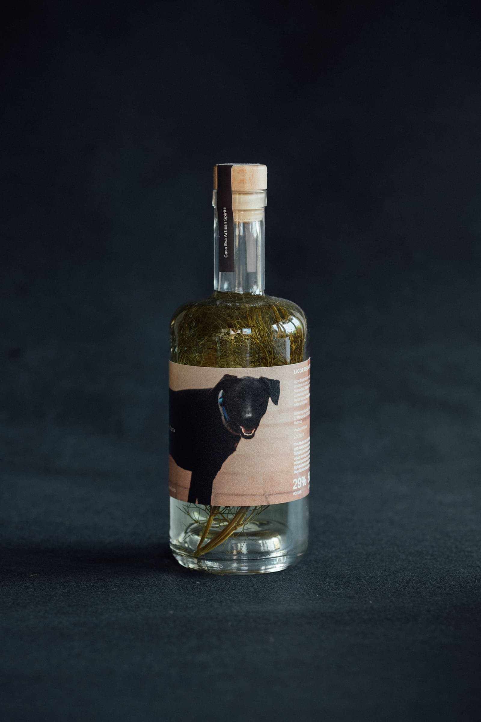 Image of liqueur with infused fennel