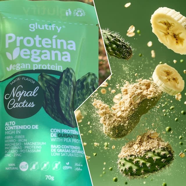 ingredientes naturales proteina vegana nopal