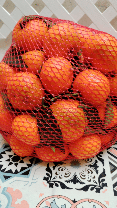 Malla de clementines