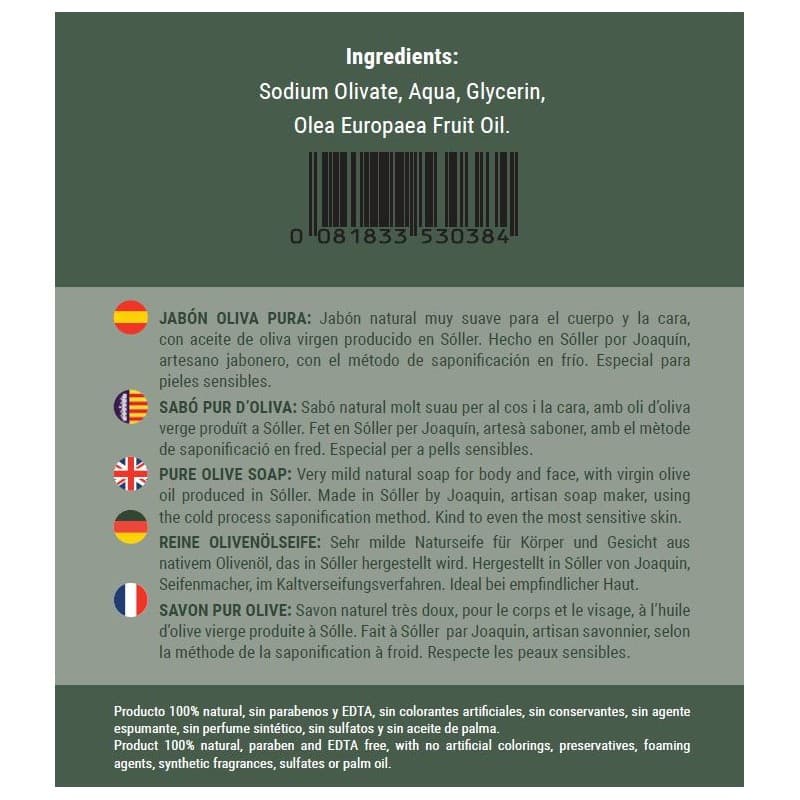 Imatge d'etiqueta de sabó natural