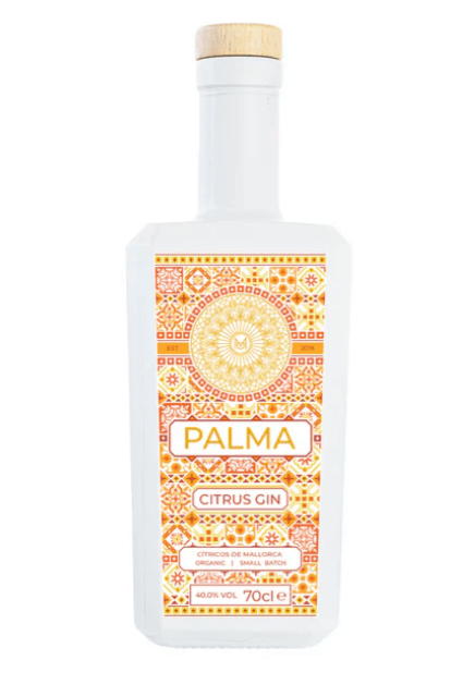 Botella de ginebra Palma Citrus Gin