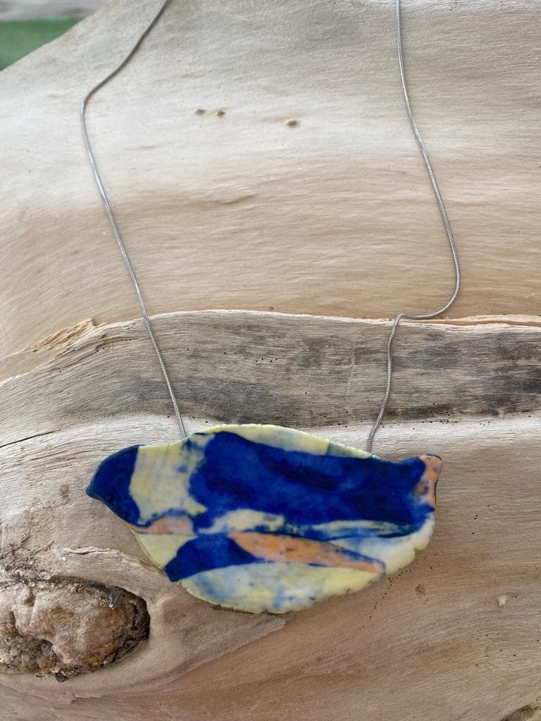 Pendant with abstract shape