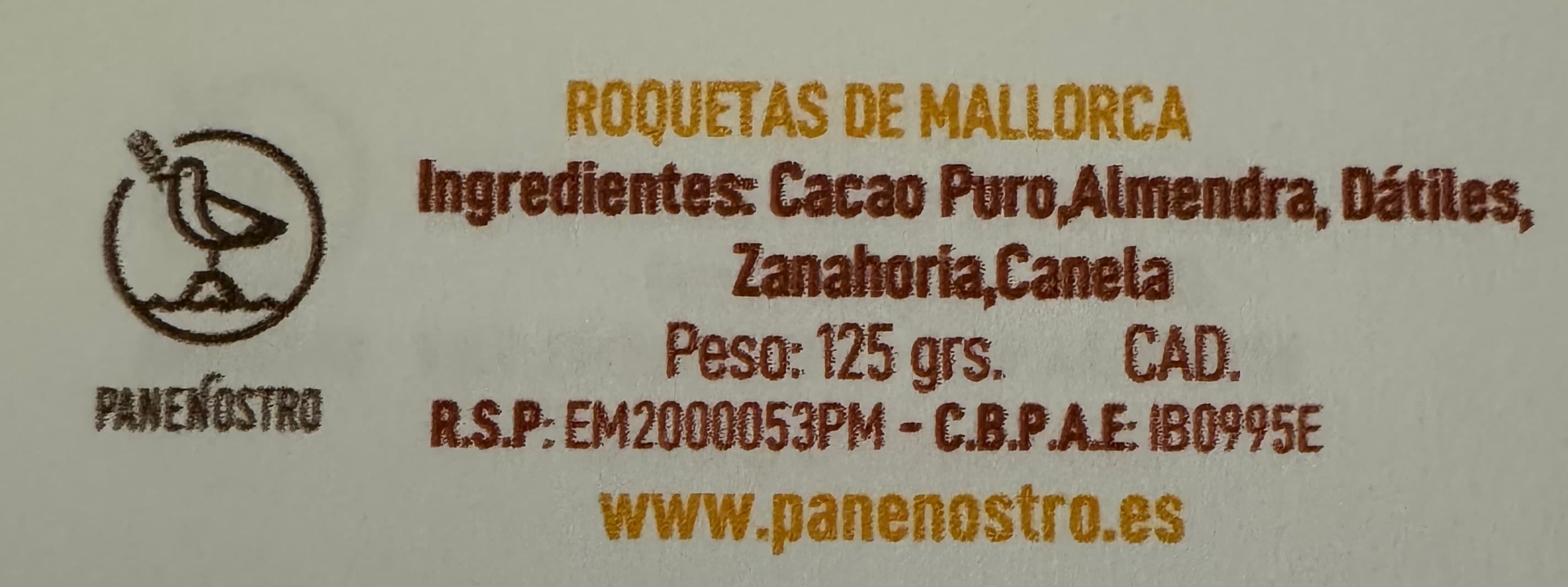 Panallets Panenostre ( 140 grs)