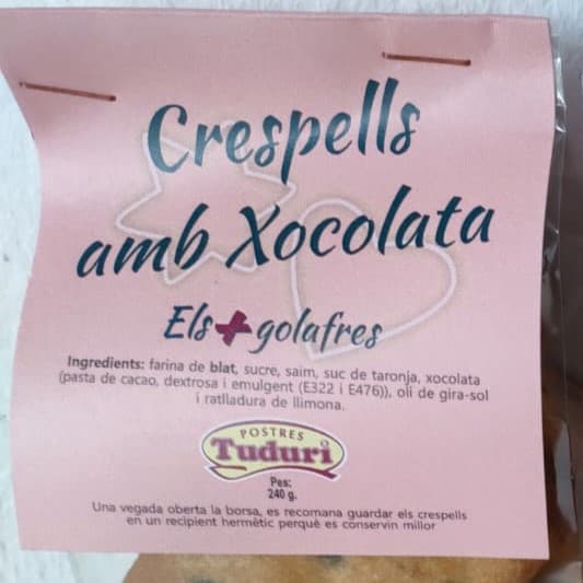 Image by Crespells mallorquines Tudurí chocolate