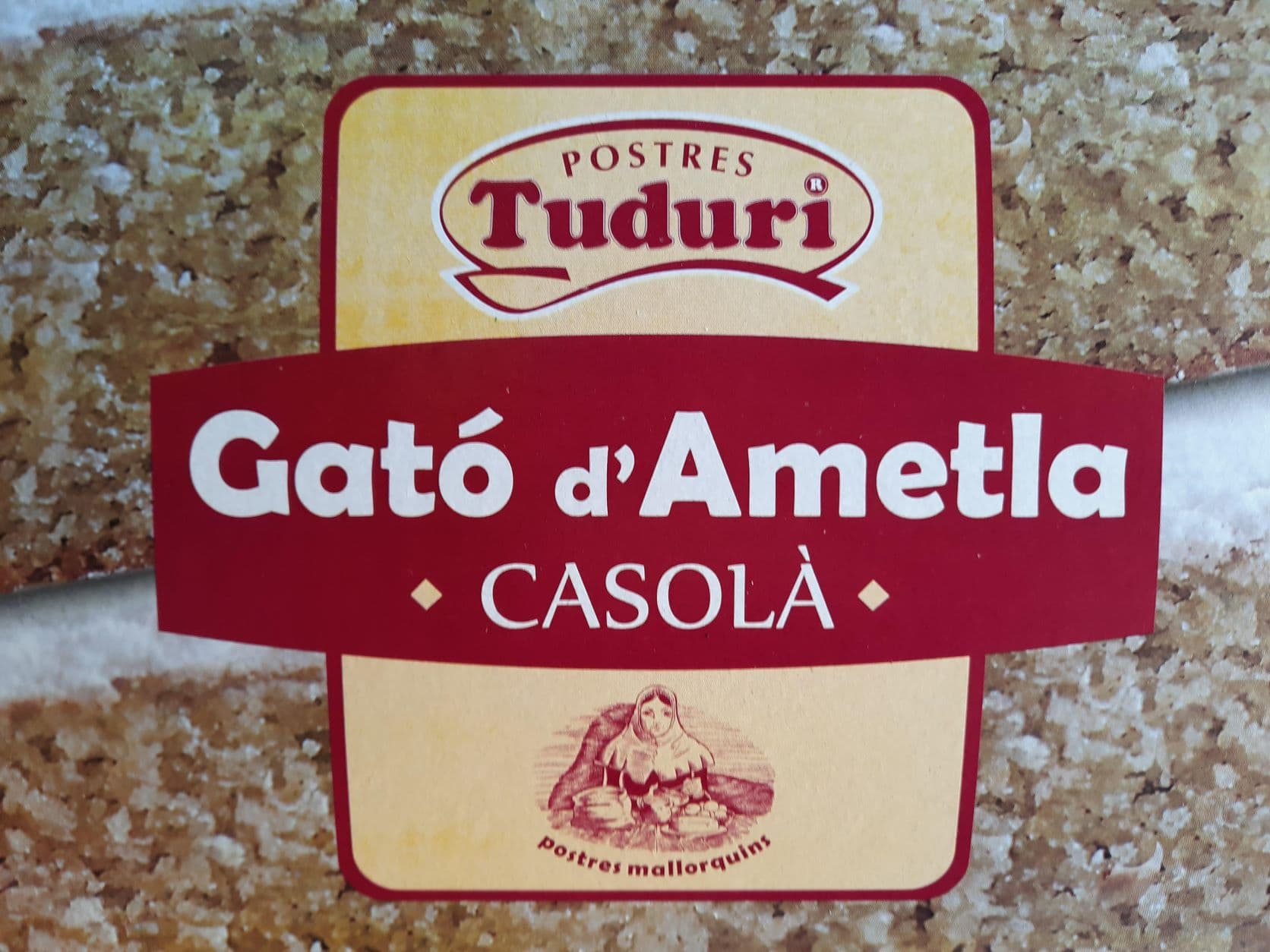 Image of Gató from Tudurí dessert almonds