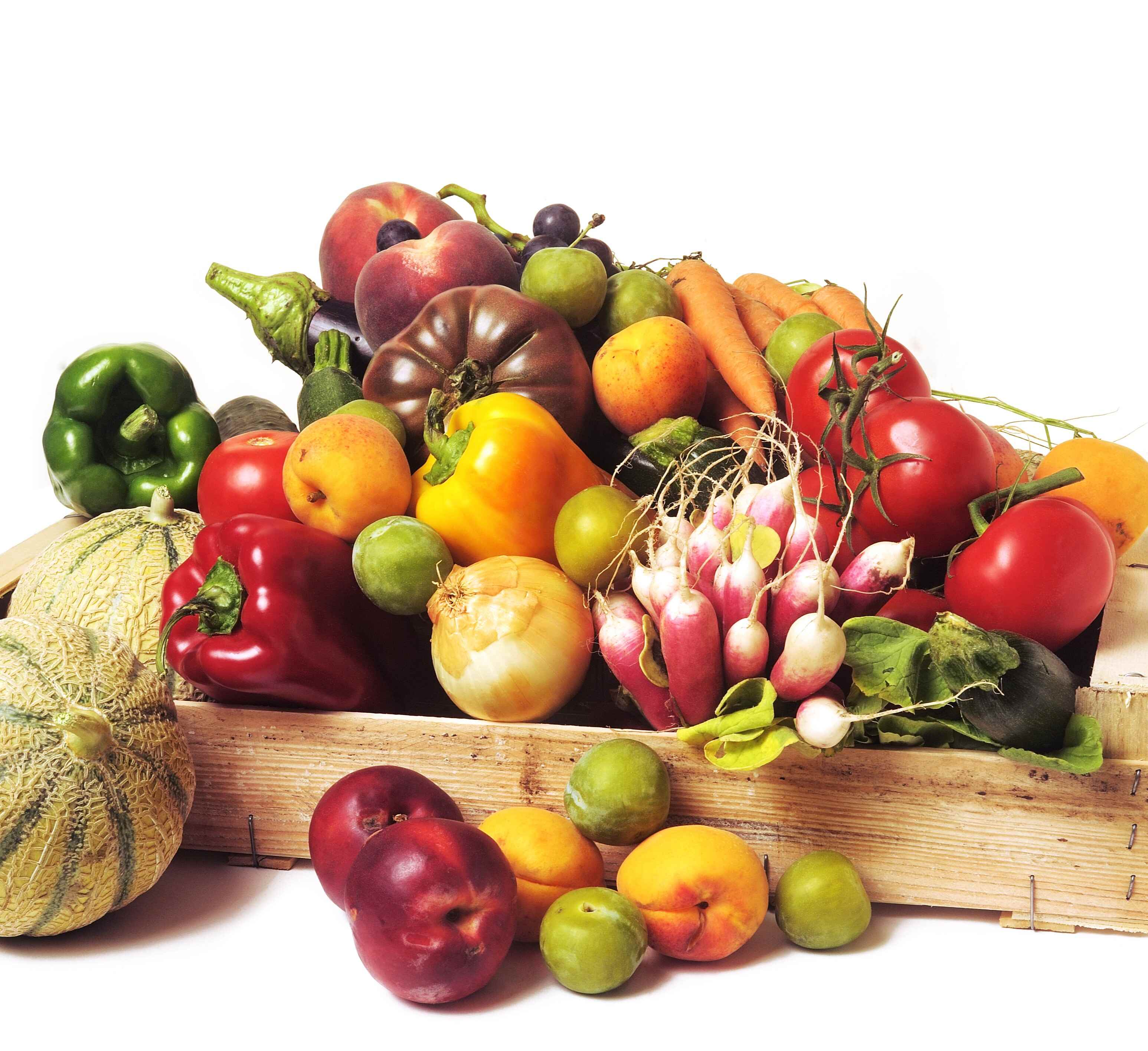 Imagen de Caja de madera de verduras Terracor