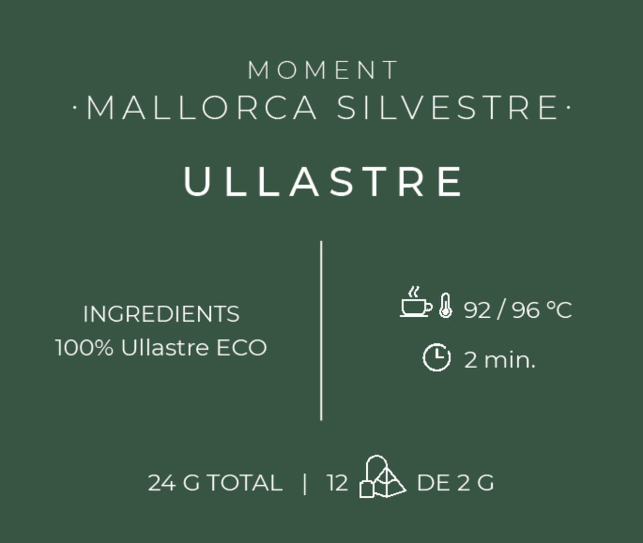 Label image wild olive infusion