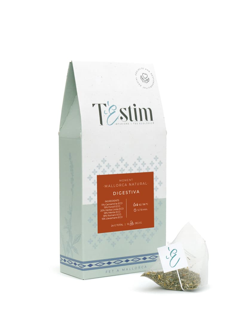 Imagen de paquete de infusión digestriva de T'Estim