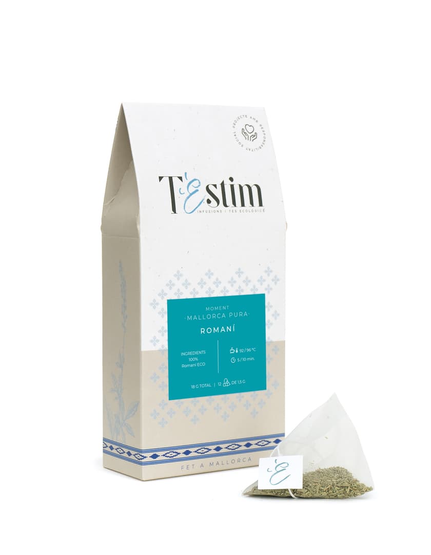 Paquet d' infusió de romaní