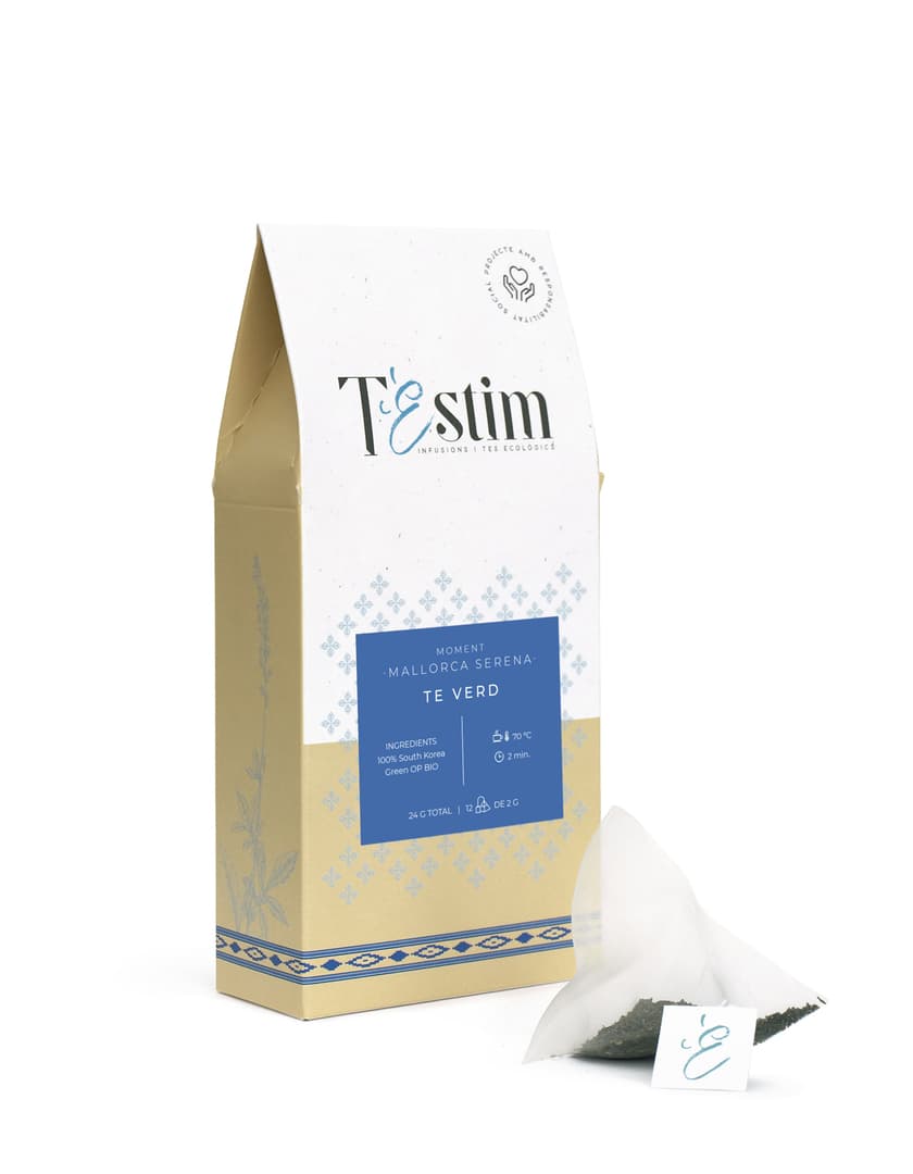 T'Estim Green Tea Packet