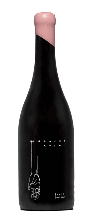 Imagen de botella de vino rosado 40 Braces Rosat