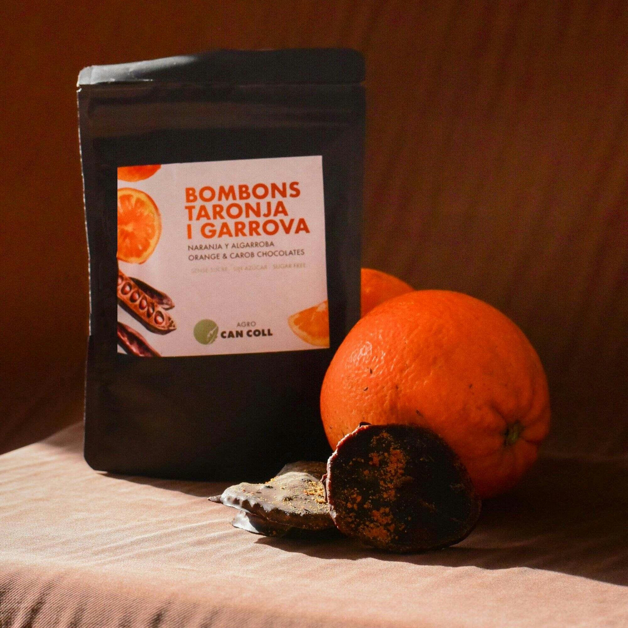 Image of Orange and carob chocolates Agrocancoll