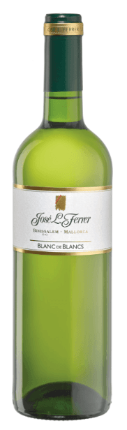 Imatge d'ampolla de vi blanc José L. Ferrer Blanc de Blancs