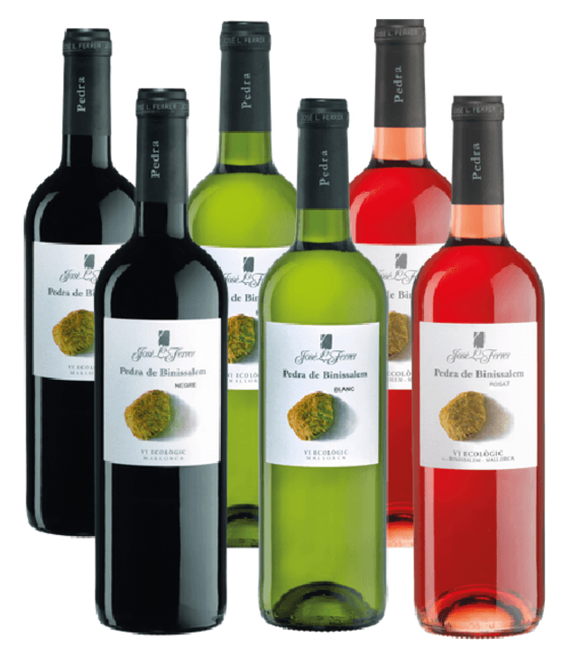 6 ampolles pack ecològic de celler José L. Ferrer