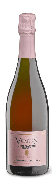 Botella de Veritas Brut Nature Rosat