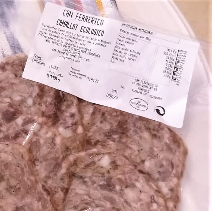 Bild von Label Camaiot Sliced Organic Farmhouse Ferreric