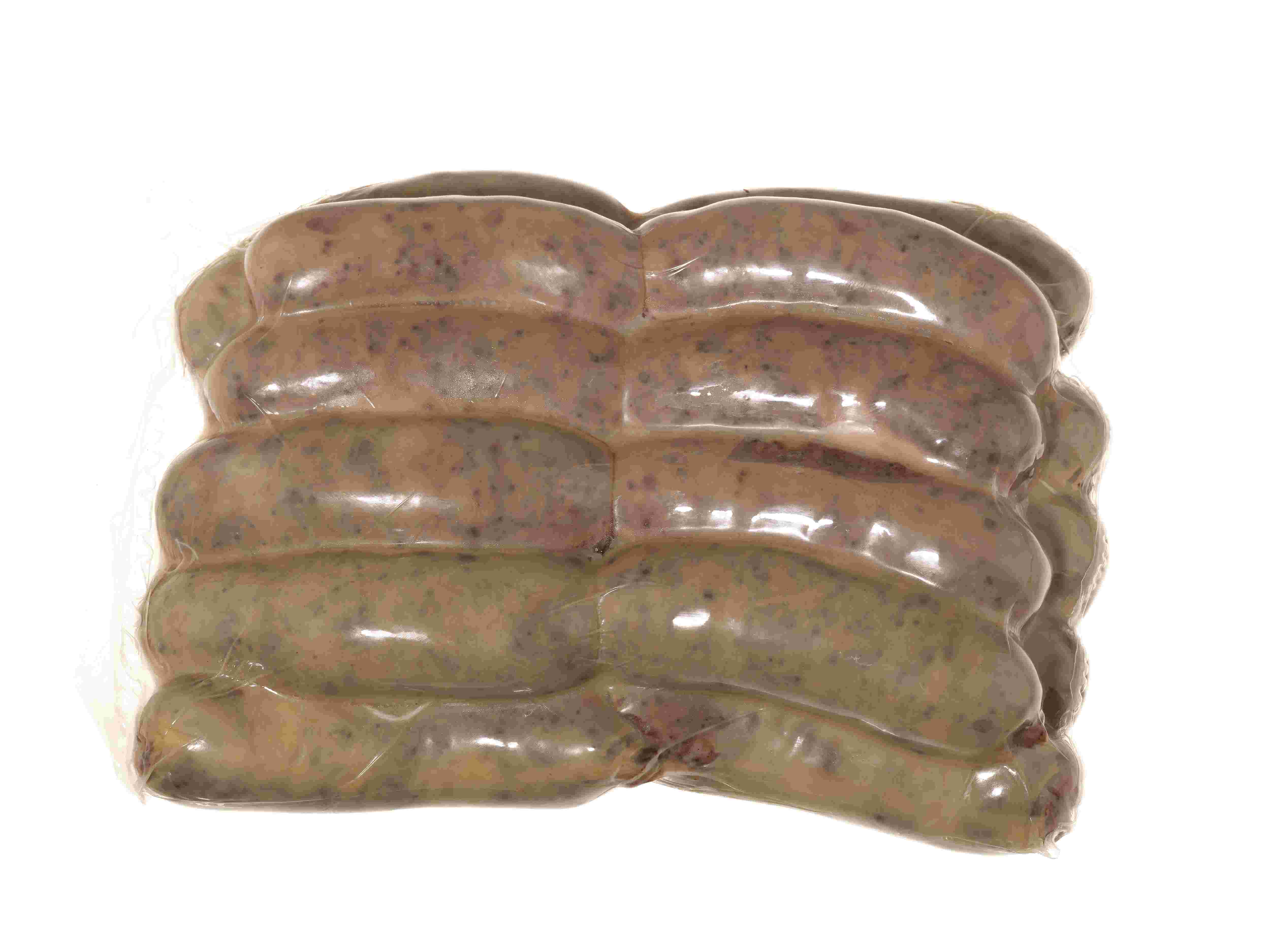 Botifarrón CRISOL en formato bolsa de 1 kg, embutido tradicional elaborado con carne de cerdo y especias, envasado al vacío.