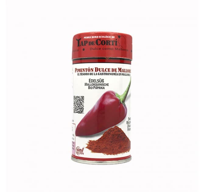 Image of Salero Paprika de Mallorca "TAP DE CORTI" organic 80 grs