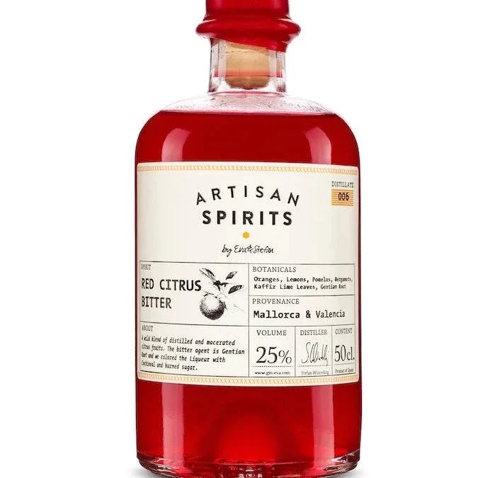 Bild von Artisan Spirits Red Citrus Bitter Likör 0,5 L 25%vol. 
