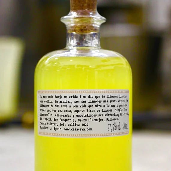Image from Label Single Tree Limoncello 0,5 L 27,5%vol. 