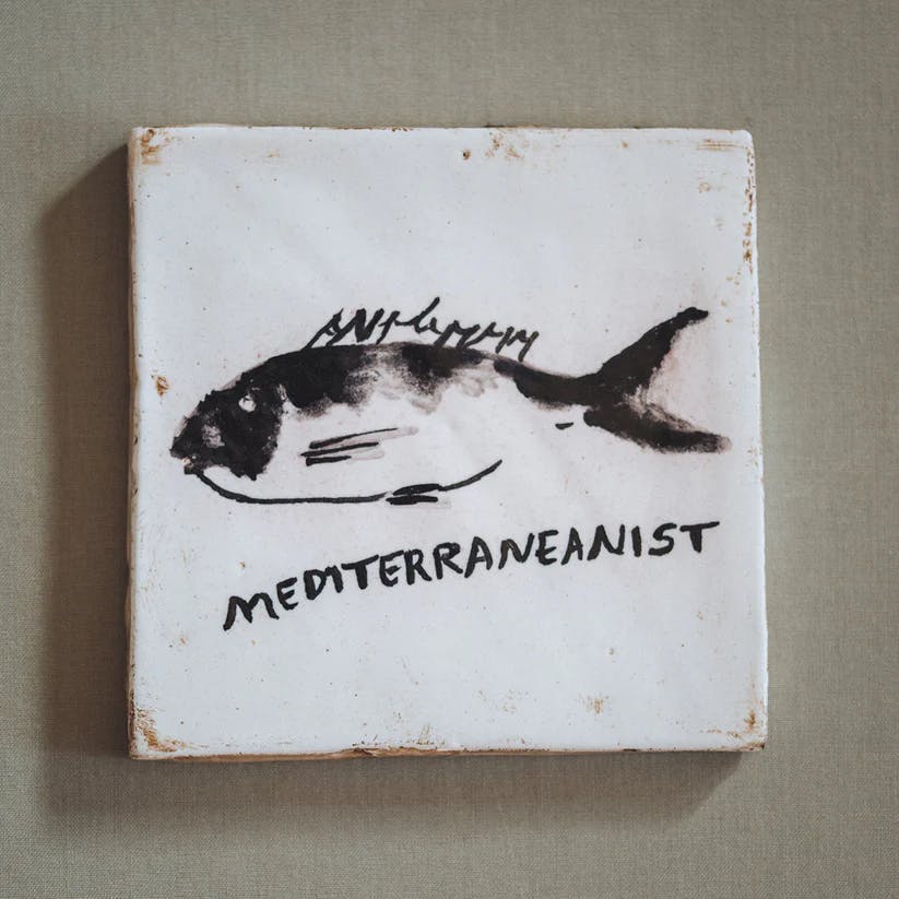 Image of Tile - Mediterraneanist on wall