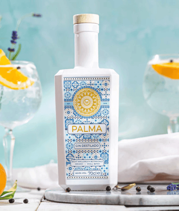 Imatge d'ampolla de ginebra Palma Ginnàs