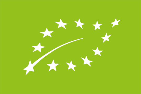 pan ecológico Producto de Aquí | ecológico UE logo